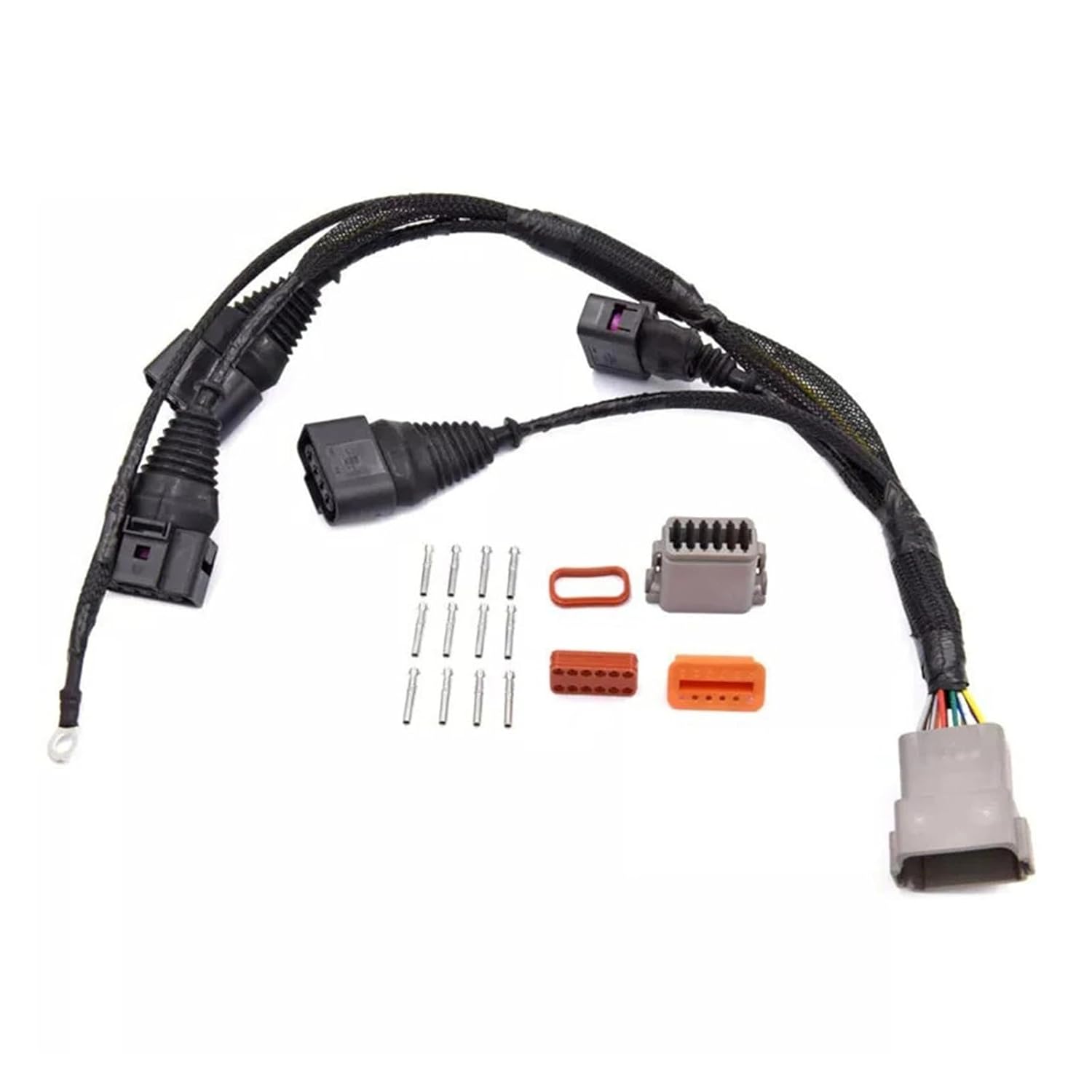 Car Ignition Connector Wire Harness OEM Part Number 034-701-0004 06B998018T NP-18WHKIT Replacement Accessories