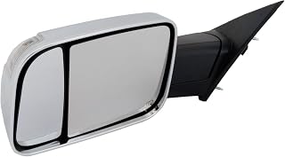 Mirrors Driver Left Side Heated Hand for Ram for 1500 Limited Longhorn/TRX Launch Edition 2021 & SXT 2019 Chrome Power-Glass Adjustment Towing-Type