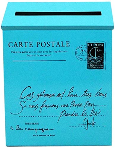 Large Letterbox Cage Letter Basket Guard Door Mail Box Post Holder Protector Town Rural Mailboxes 6YX83 (Color : Green)