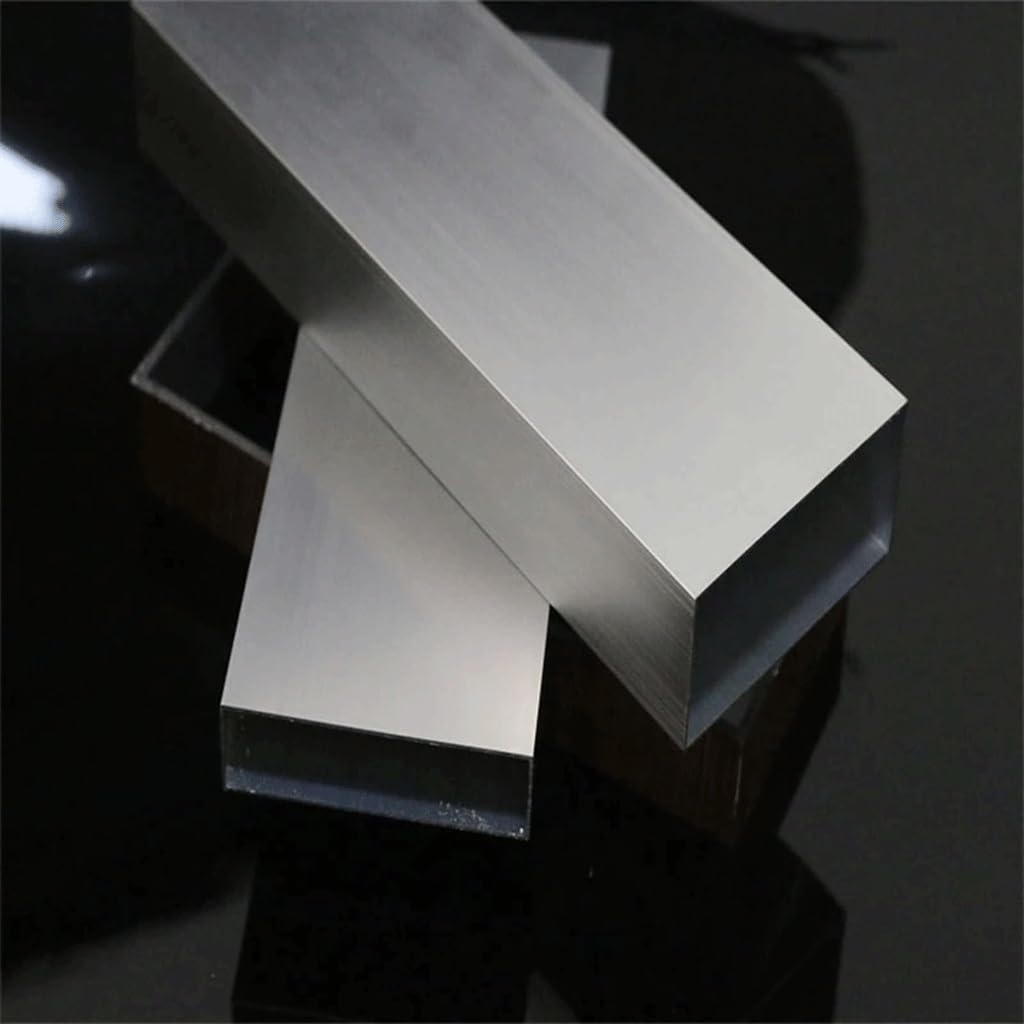 6063 Aluminium-Vierkantrohr, 500 mm lang for Bastelarbeiten, Modelle und Heimdekoration(25x40x1mm)