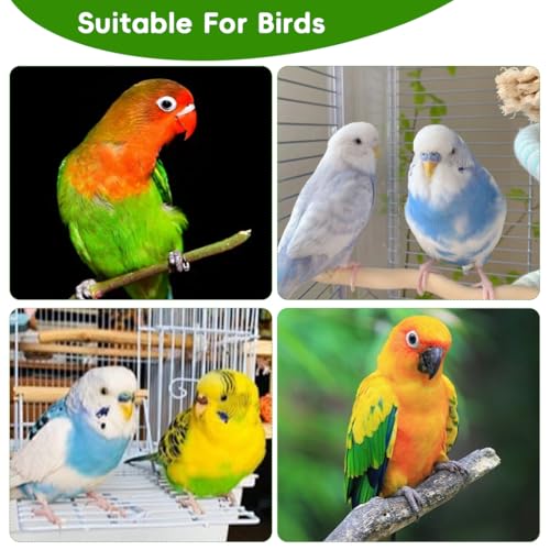 Image of Qpets Hanging Bird Hammock Bird House for Cage, Plush Bird Nest with Removable Liner for Lovebirds, Budgies, Cockatiels & Small Birds (17x12x13cm)