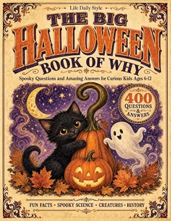 The Big Halloween Book of Why: 400 Spooky Questions & Amazing Answers for Curious Kids Ages 6-12