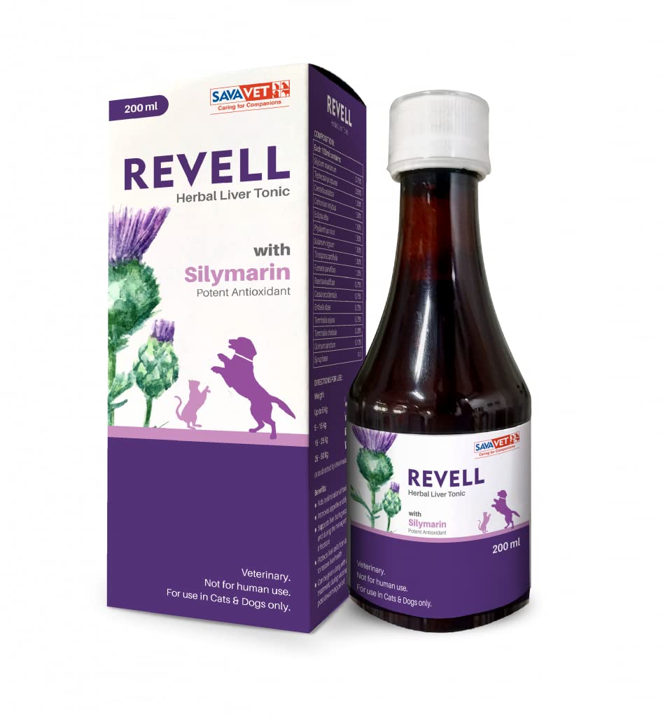 Savavet Revell Liver Tonic for Cats & Dogs (200 ml)