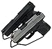 BOOMSTICK Table Top Two Pistol Gun Mount Rack Stand, Set of 2