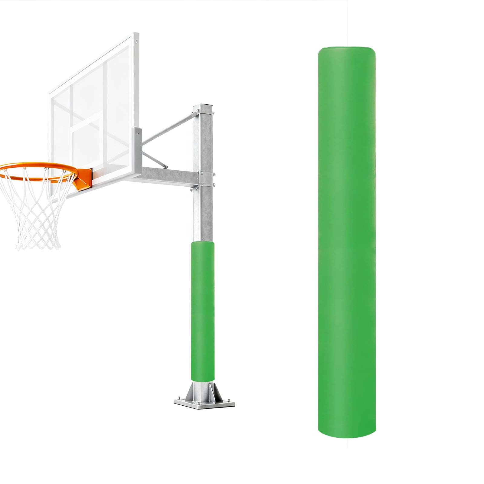 Rembourrage de sécurité pour poteaux de basket-ball et jeux intérieurs