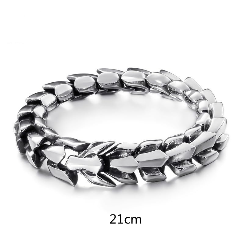 Bracelet dragon unisexe idée cadeau originale pour passionné de rock biker