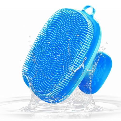 Cepillo de limpieza facial, limpiador facial de silicona, herramienta recomendada por dermatólogos, cepillo de limpieza profunda de poros, exfoliante de piel no abrasivo, masajeador facial de silicona