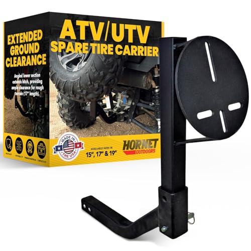 Hornet Outdoors Quick Adjust Receiver Hitch Spare Tire Mount U-4047