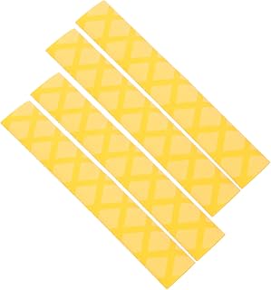 WHAMVOX Paquete de 2 Pares de Baquetas para Tambor de Mano Protectores Antideslizantes para Baquetas Cómodas Y Duraderas Color Amarillo