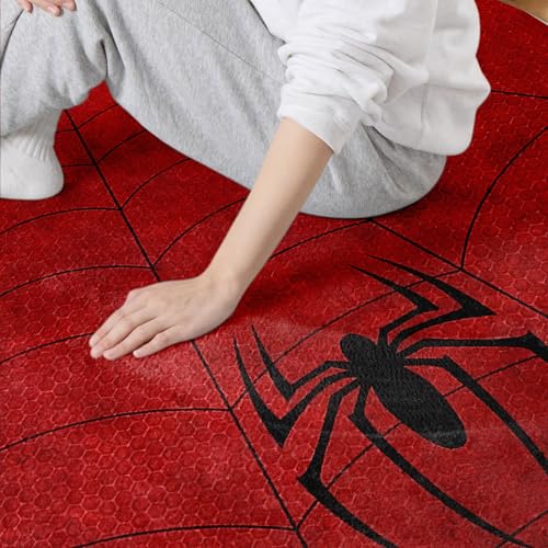 Tapete decorativo 3.3' x 5' Spider ojos rojos miniatura 5
