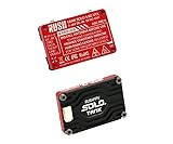 Rush Solo Tank 5.8G VTX Video Transmitter CNC Shell 1.6W High Power Built-in Microphone Heat Dissipation Structure for RC FPV Long Range Fixed Wing Drone (48CH)
