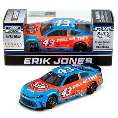 Erik Jones 2025 Dollar Tree/STP ARC Diecast 1:64 miniatura 1