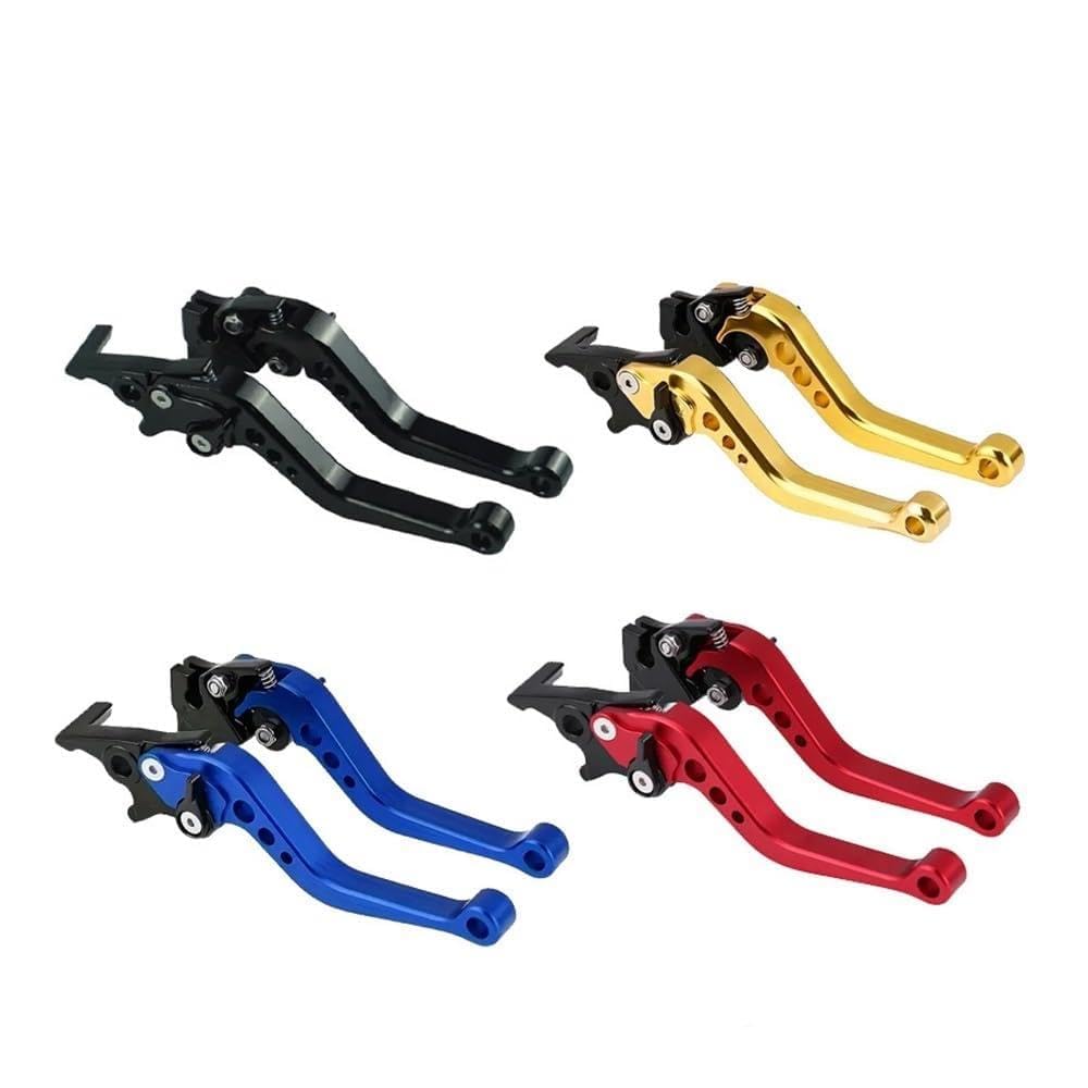 Xvasdgaer Black Universal Motorcycle Clutch Brake Handle Drum Levers Adjustable Cnc Accessories