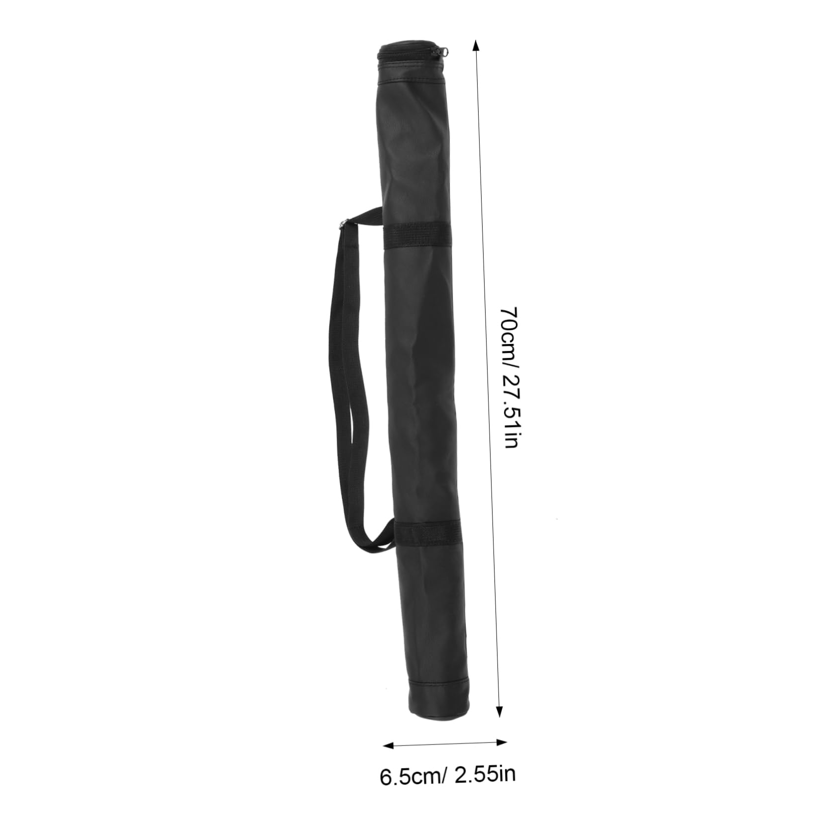 NAMOARLY Baseball Bat Bag Baseball Bat Travel Case Pouch Leather Bat Organizer for Stick Bag