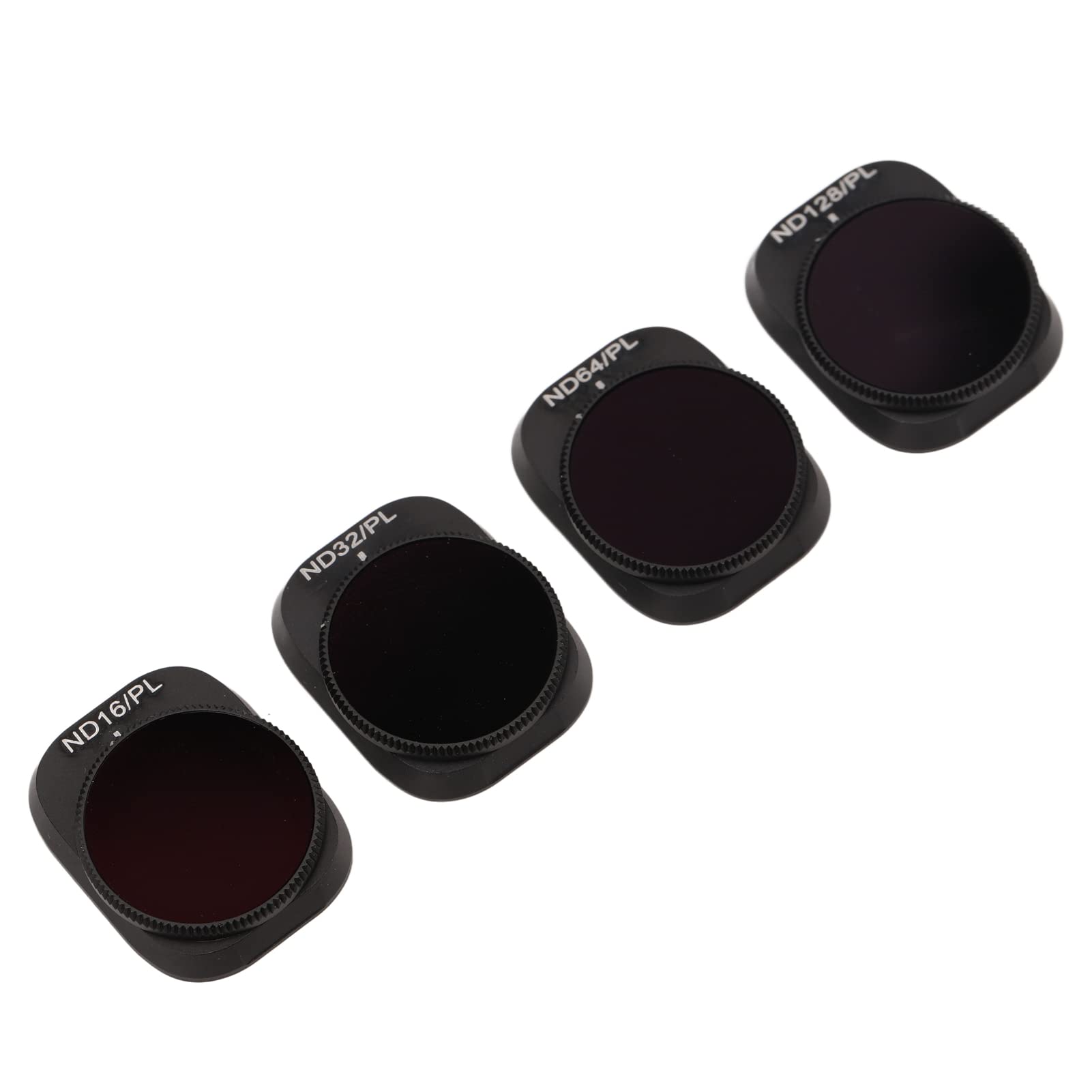Set di filtri ND da 4 pezzi Kit di lenti per drone regolabili in vetro ottico con cornice nera opaca per Mini 3 Pro