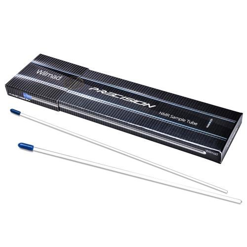 Wilmad-Lab Glass WG-3000-4 NMR Economy Sample Tube Without Cap, High-Throughput, 3 mm OD, 4" Length (Pack of 100)
