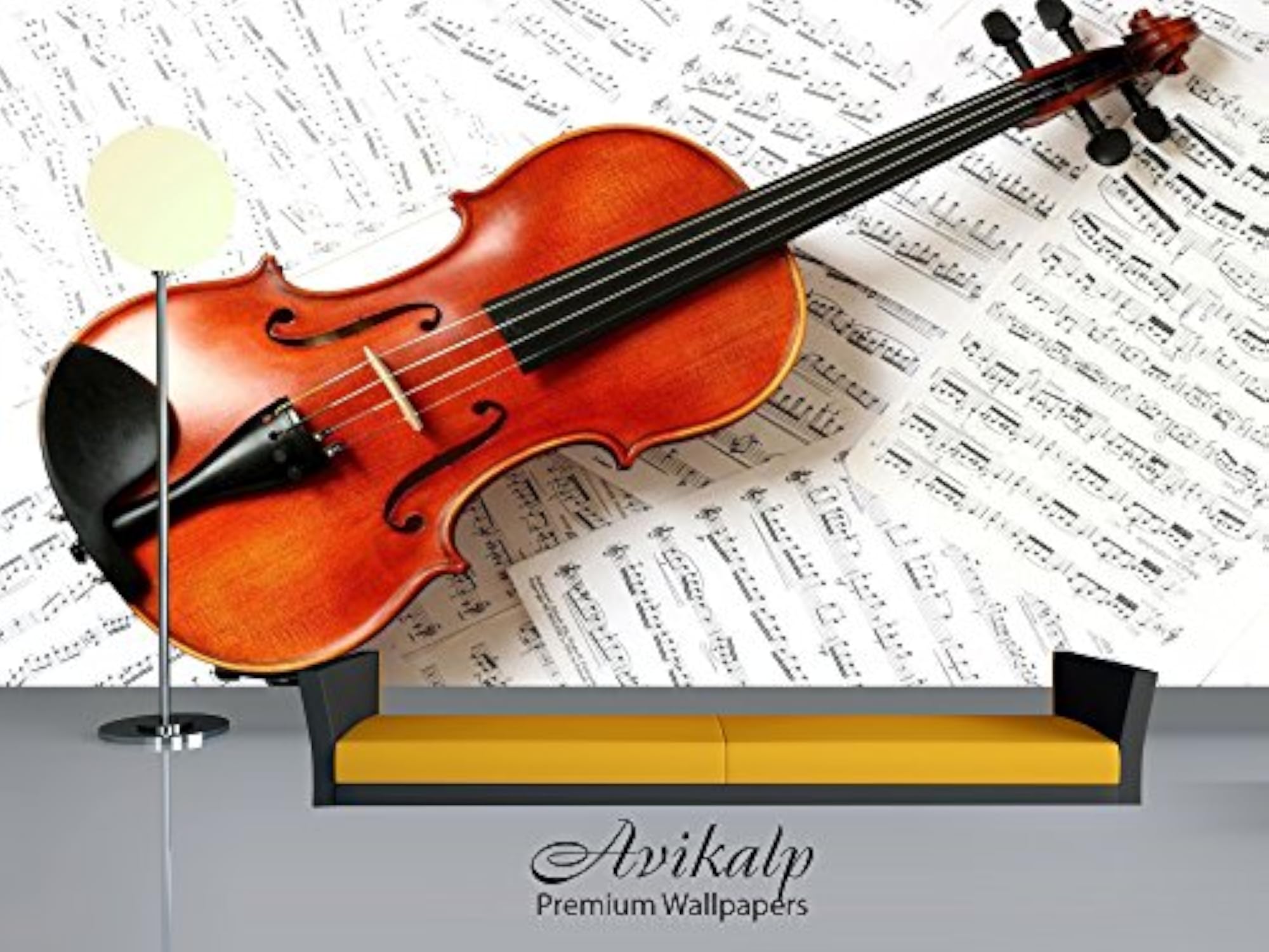 Violin Musical Instrument Full HD Wallpapers, Elegant Decor