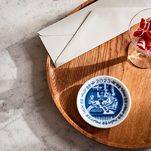 Royal Copenhagen Plaquette 2023 - Cottura Natalizia 8,5 Cm