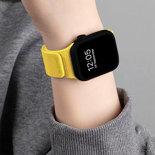 Image of GRIPP Pebble New Edition Premium Silicone Magnetic Watch Strap for 44mm /45mm /46mm /49mm, Watch Series 11 /10 /9 /8 /7 /6 /5 /4, SE 3 /2 /1, Ultra 3 /2 /1, Lightweight, Adjustable (Watch Not Included)