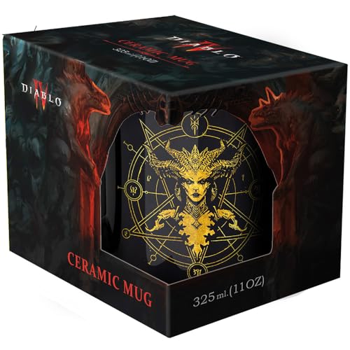 Taza Diablo IV Lilith Edición Dorada miniatura 3