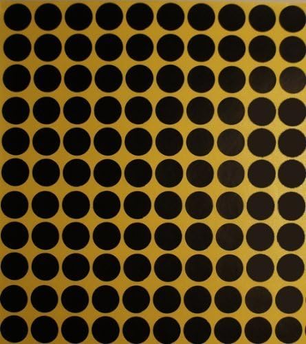 Self-Adhesive Tailors Round Labels, Diameter 13mm, A Pack of 15 Sheets/132 Stickers per Sheet – Purple