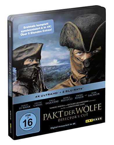 Pakt der Wölfe (Collector’s Edition) – 4K Steelbook (UHD + Blu-ray Disc)