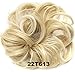 Produktbild Haarteil Haargummi Hochsteckfrisuren, für Haarknoten/Pferdeschwanz, Haarverlängerung, gewellt, gelockter, unordentlicher Haarknoten, Dutt, Hochfrisur, Haarteil (22T613)
