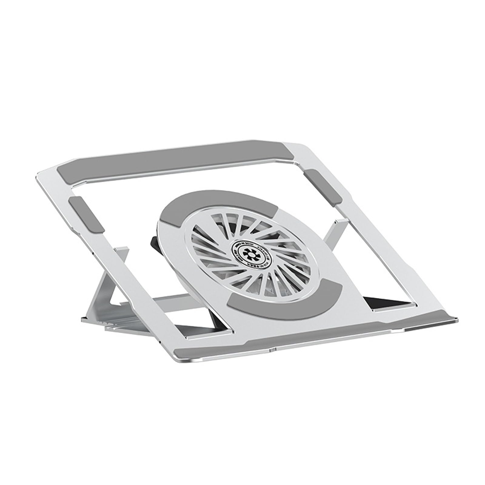 Soporte de aluminio para portátil con soporte de refrigeración mejorado, estable y antideslizante para uso diario, soportes de altura ajustables