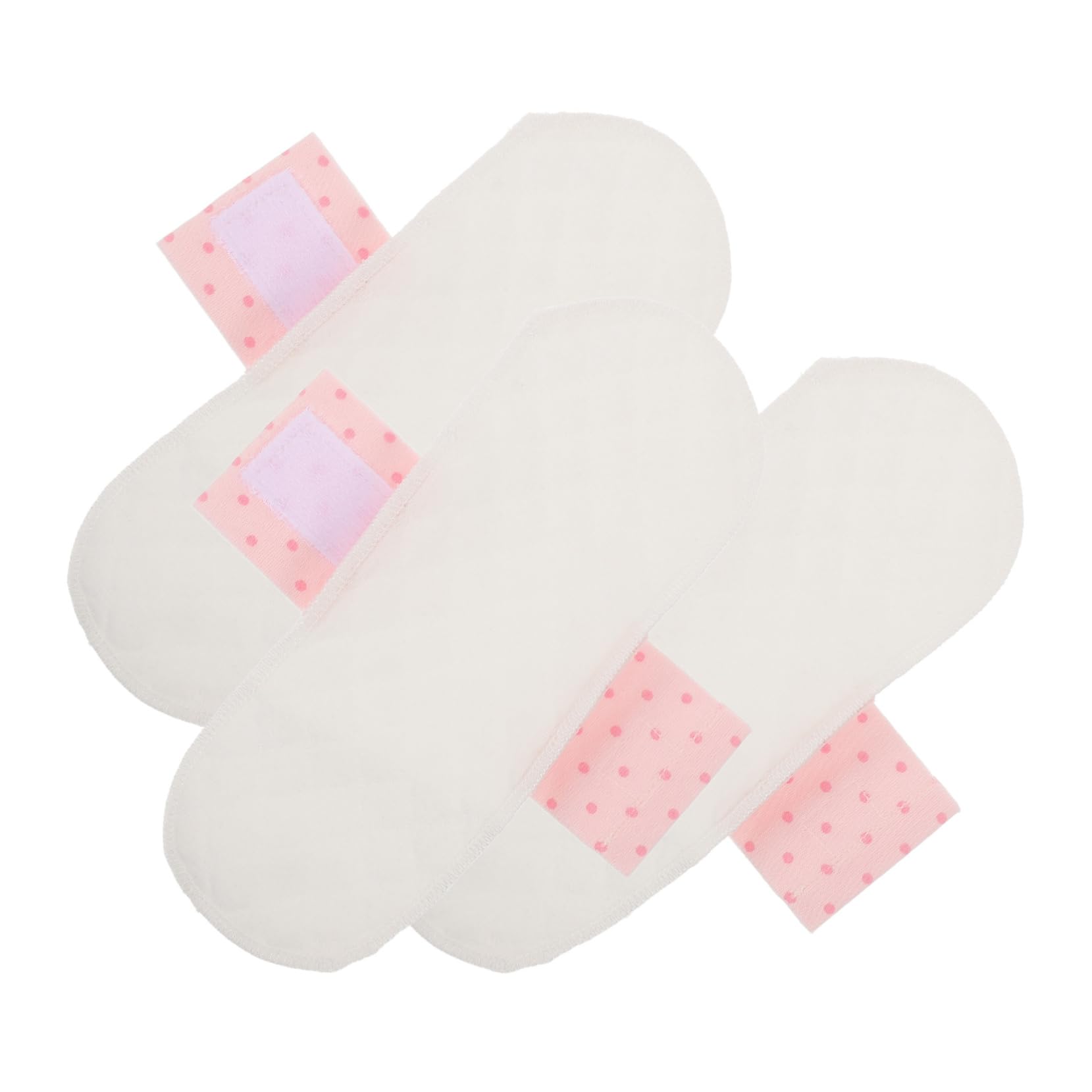 5 Sets Damen-menstruationsbinden Wiederverwendbare Servietten Nasstasche Für Reisen Und Den Täglichen Gebrauch 3 Stück X 5