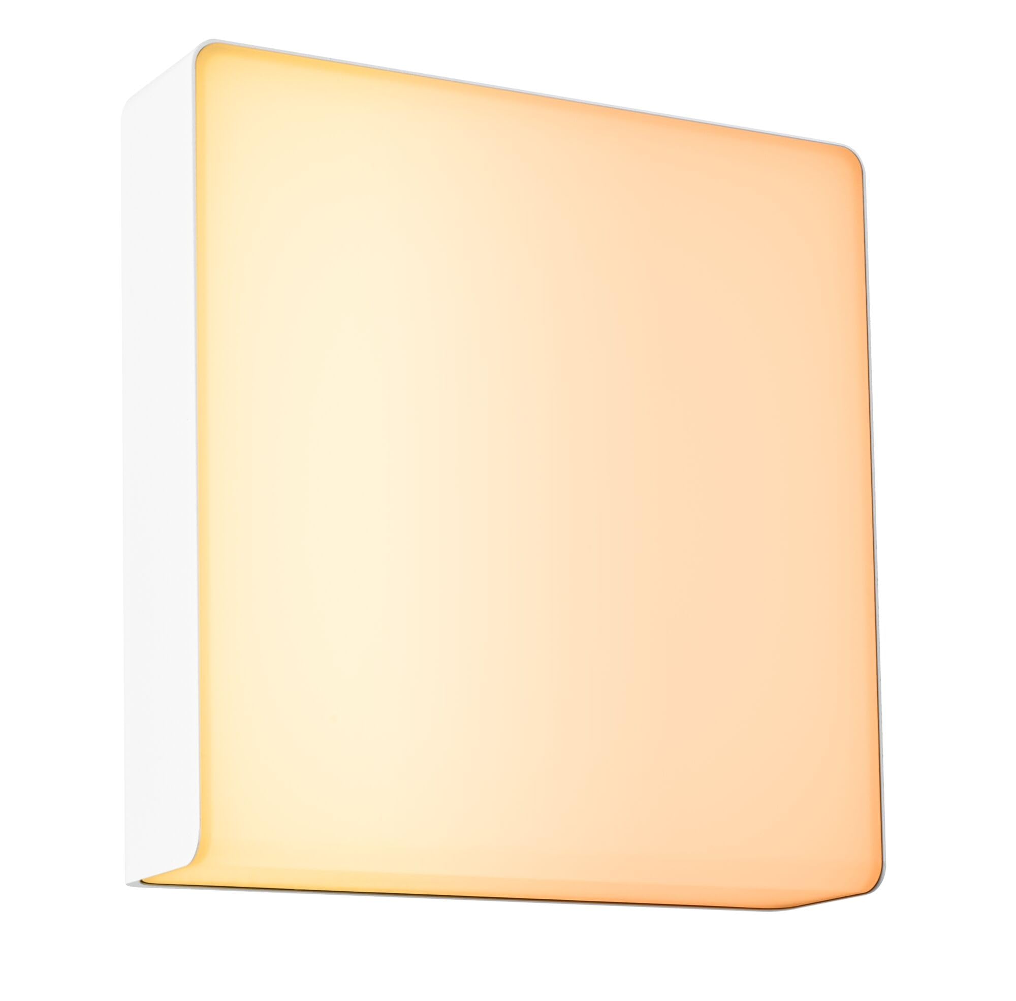Paulmann LED Außenwandleuchte Smart Home Zigbee 3.0 Azalena Dämmerungsgesteuerter Bewegungsmelder (HF) insektenfreundlich IP44 250x250mm Tunable Warm 8,5W 700lm 230V Weiß Kunststoff, Aluminium 94843