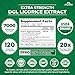 Zazzee USDA Organic DGL Licorice, 7000 mg Strength, 20:1 Extract, 120 Vegan Capsules, 4 Month Supply, Deglycyrrhizinated 20X Extract, Digestive Support, All-Natural and Non-GMO, Made in The USA