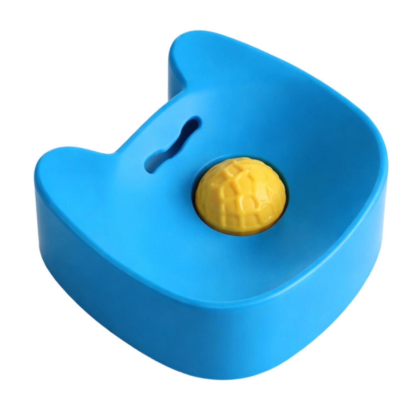 Jouet de léchage pour chien antidérapant avec bille rotative