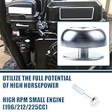 Super 30 Series Torque Converter Driver Clutch w/Mounting Screw Compatible With Predator 196cc 212cc 224cc Ghost 6.5hp Coleman CT200U BT200X Mini Bike CT200U-EX Baja Go Kart Engines 3/4" Bore (Silver) - Image 4