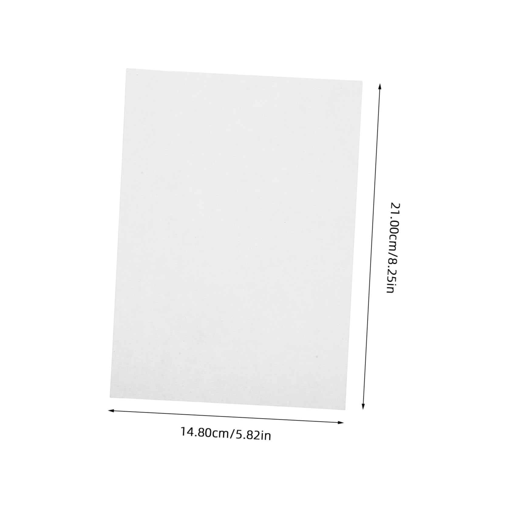 HOMSFOU Din A5 Druckerpapier Bürodruckerpapier 500 Blatt Weißes Papier Doppelseitiges Drucken Vielseitig für Büro und Zeichnungen