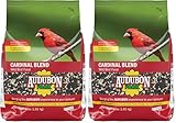 Audubon Park Cardinal Blend Wild Bird Food, Cardinal Bird Seed for Outside Feeders, 4-Pound Bag (Pack of 2)