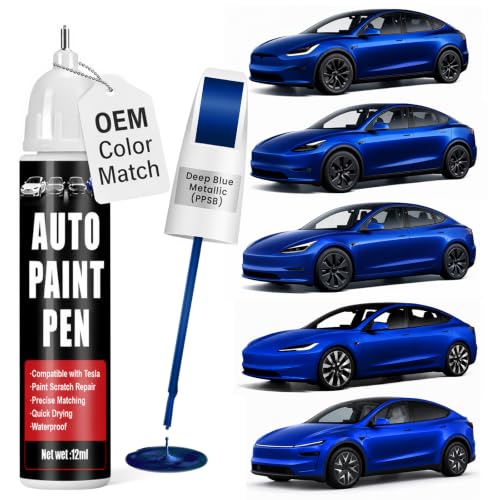 Deep Blue Metallic Tesla Touch Up
