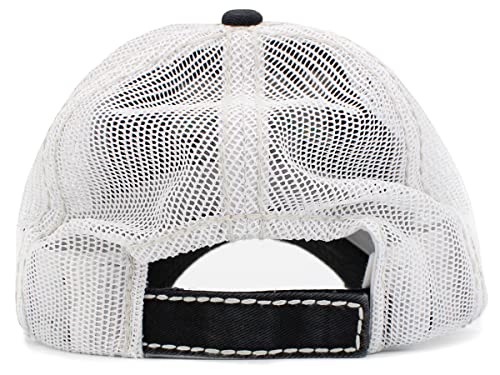 Image of Vacation Beach Camping Womens Baseball Cap Distressed Vintage Unconstructed Embroidered Patch Hat
