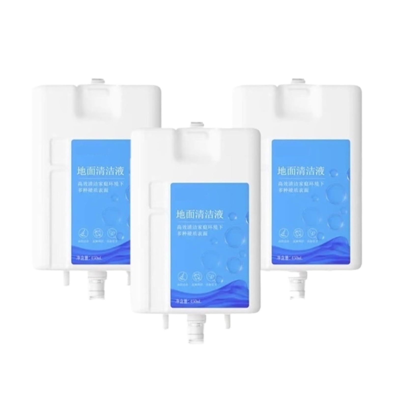 Pieza De Repuesto De Cartucho De 450 Ml for Aspiradora Robot Dreame, Limpiador De Pisos Multisuperficie, Compatible Con L10 Prime / X10 Series / L30 Ultra(3 pack)