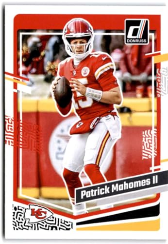 2023 Donruss 149 Patrick Mahomes II Kansas City Chiefs Football Trading Card