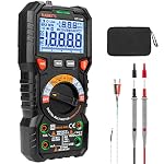 KAIWEETS – Digital Multimeter mit LED-Buchsen, KAIWEETS HT118E Strommes