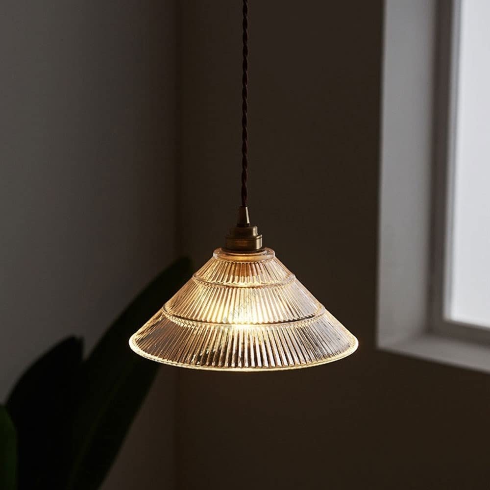 Japońska mosiężna lampa wisząca