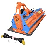 Trinciatrice KFH165 165CM traslazione idraulica + rullo compattatore