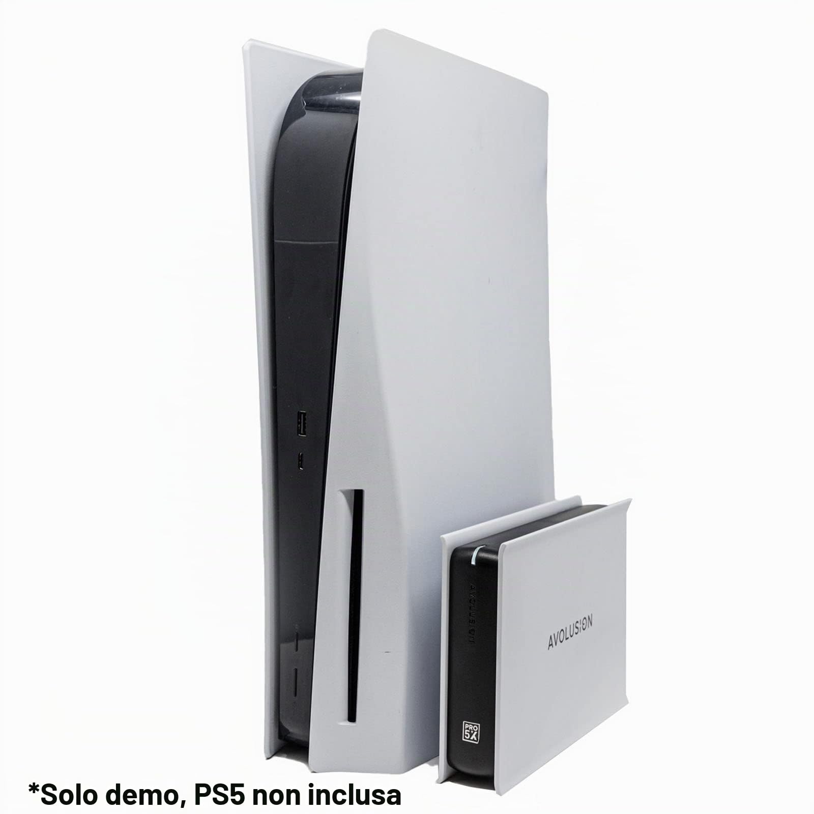 Avolusion PRO-5X Series - Hard disk esterno da 8 TB USB 3.0 per console di gioco PS5, colore: Bianco