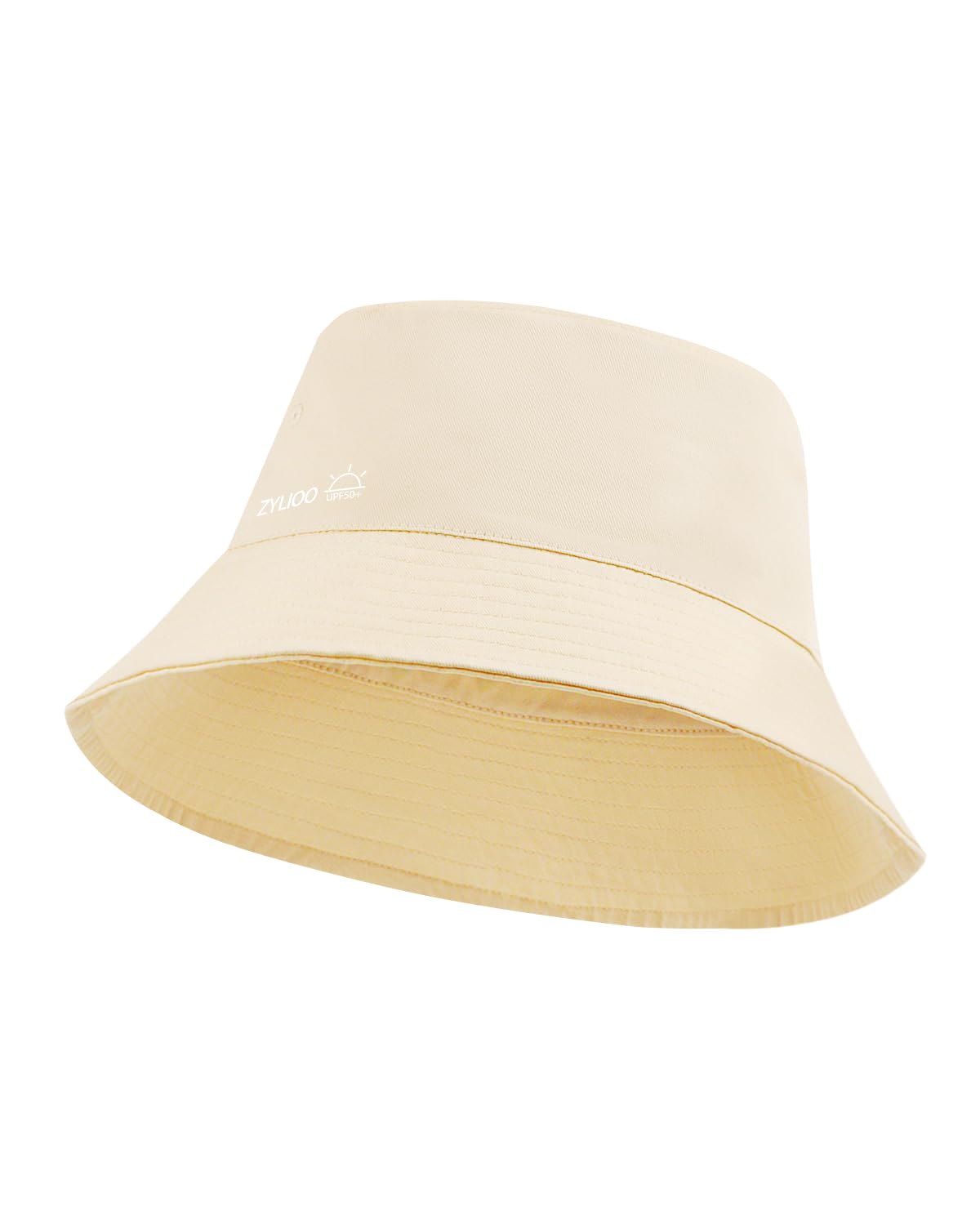 Zylioo Dwustronny kapelusz typu bucket z dużą głową, oversize chłodzący kapelusz podróżny, dwustronny letni kapelusz dla mężczyzn i kobiet, plażowy kapelusz przeciwsłoneczny