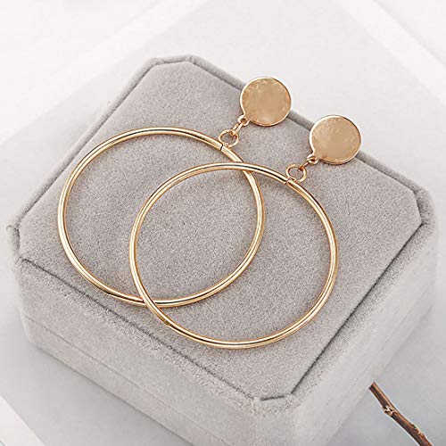 Round Plated Hoop Earrings - CT-ERGG-45063