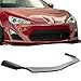 Front Bumper Lip Compatible with 2013-2016 Scion FRS, GR Style Black PU Front Lip Finisher Under Chin Spoiler Add On by IKON MOTORSPORTS, 2014 2015