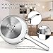 Duxtop Whole-Clad Tri-Ply Stainless Steel Saucepan with Lid, 3 Quart, Kitchen Induction Cookware