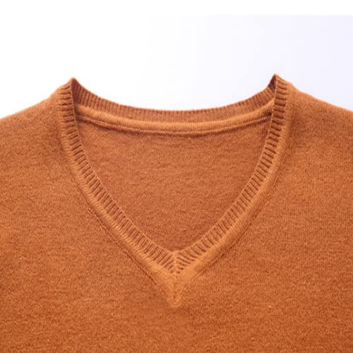 Maglione da Uomo Pullover Pullover con Scollo a V