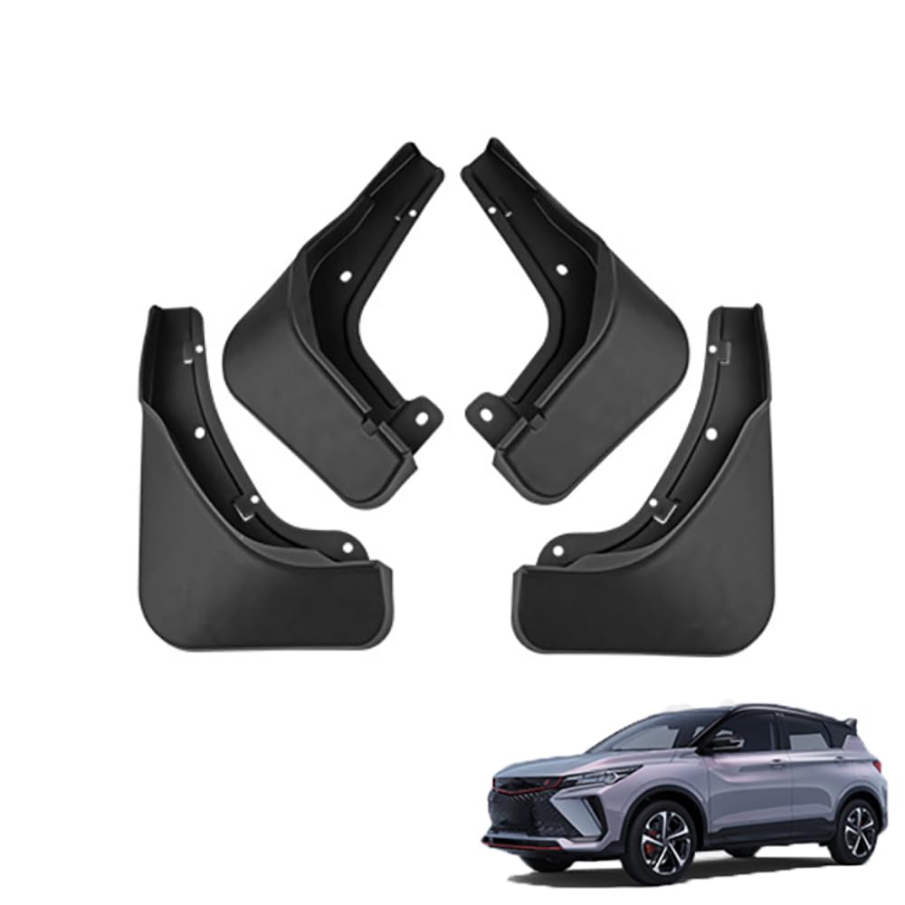Amhvmu Normal 4Pcs Mud Flaps For Geely Coolray Cool 2022