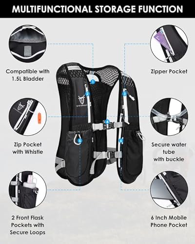 Utobest Running Vest, 5L Hydration Vest Lightweight thumb #1